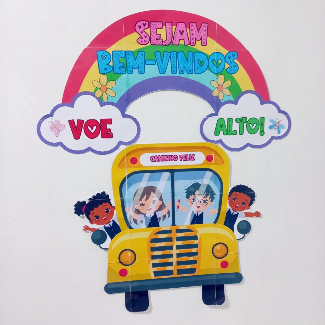 Painel Volta às aulas: Voe Alto