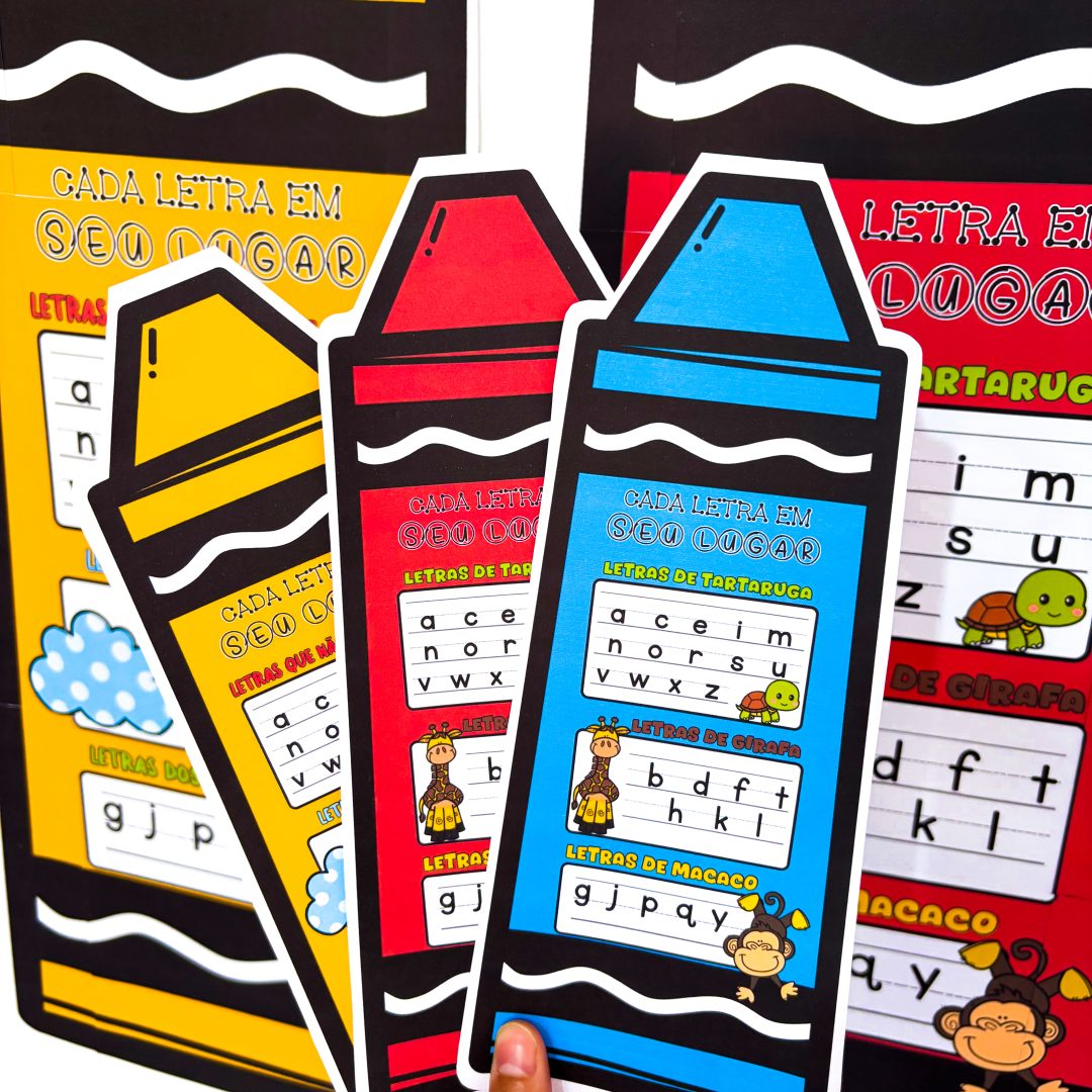 Cada letra em seu lugar