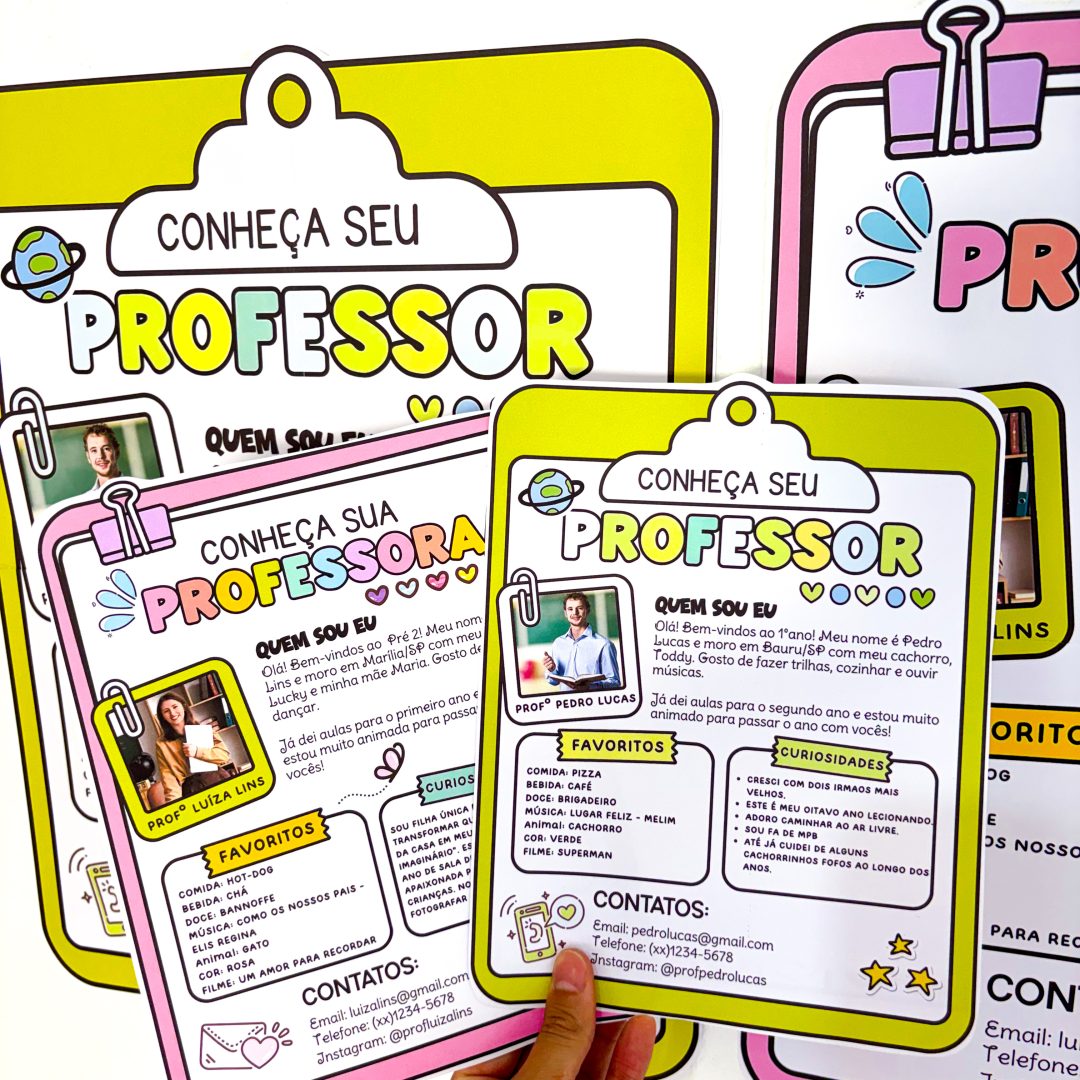 Conheça seu Professor
