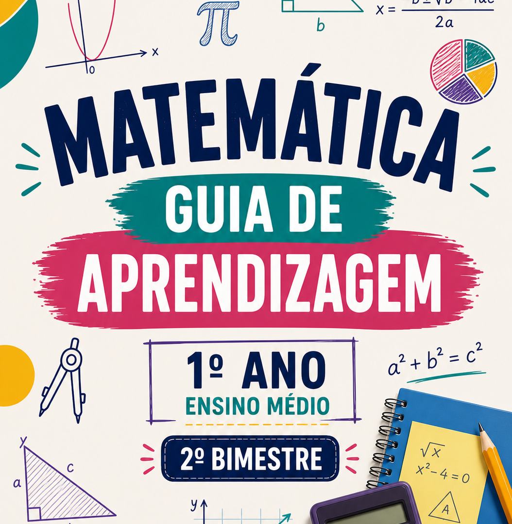Guia de aprendizagem Matematica 1º ano ensino médio 2º Bimestre