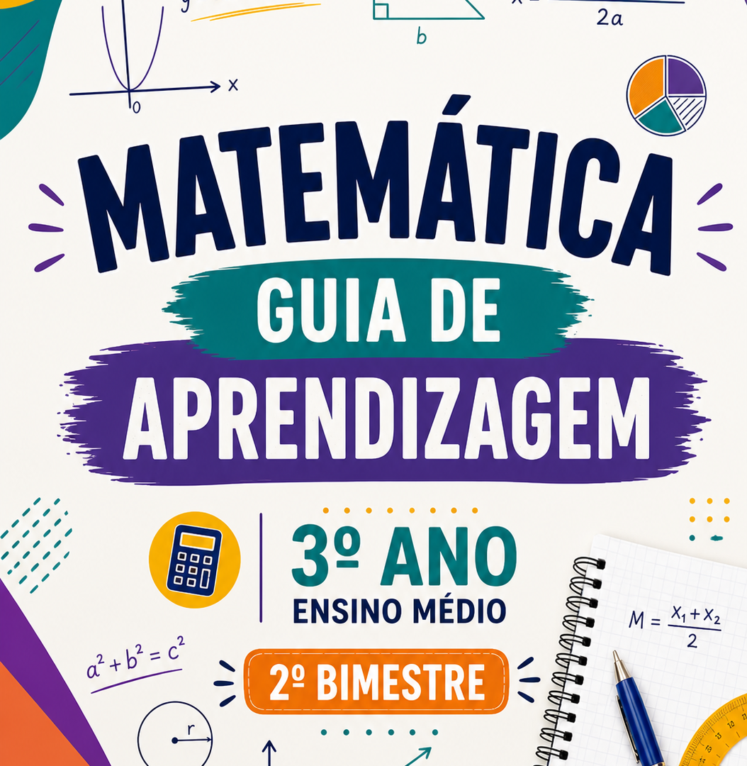 Guia de aprendizagem Matemática 3º ano ensino médio 2º Bimestre