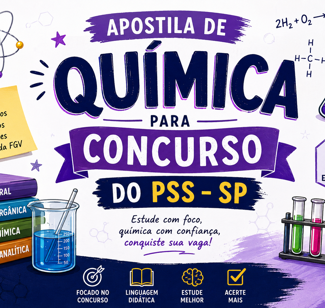 Química - Mapas Mentais Ilustrados - PSS 2027