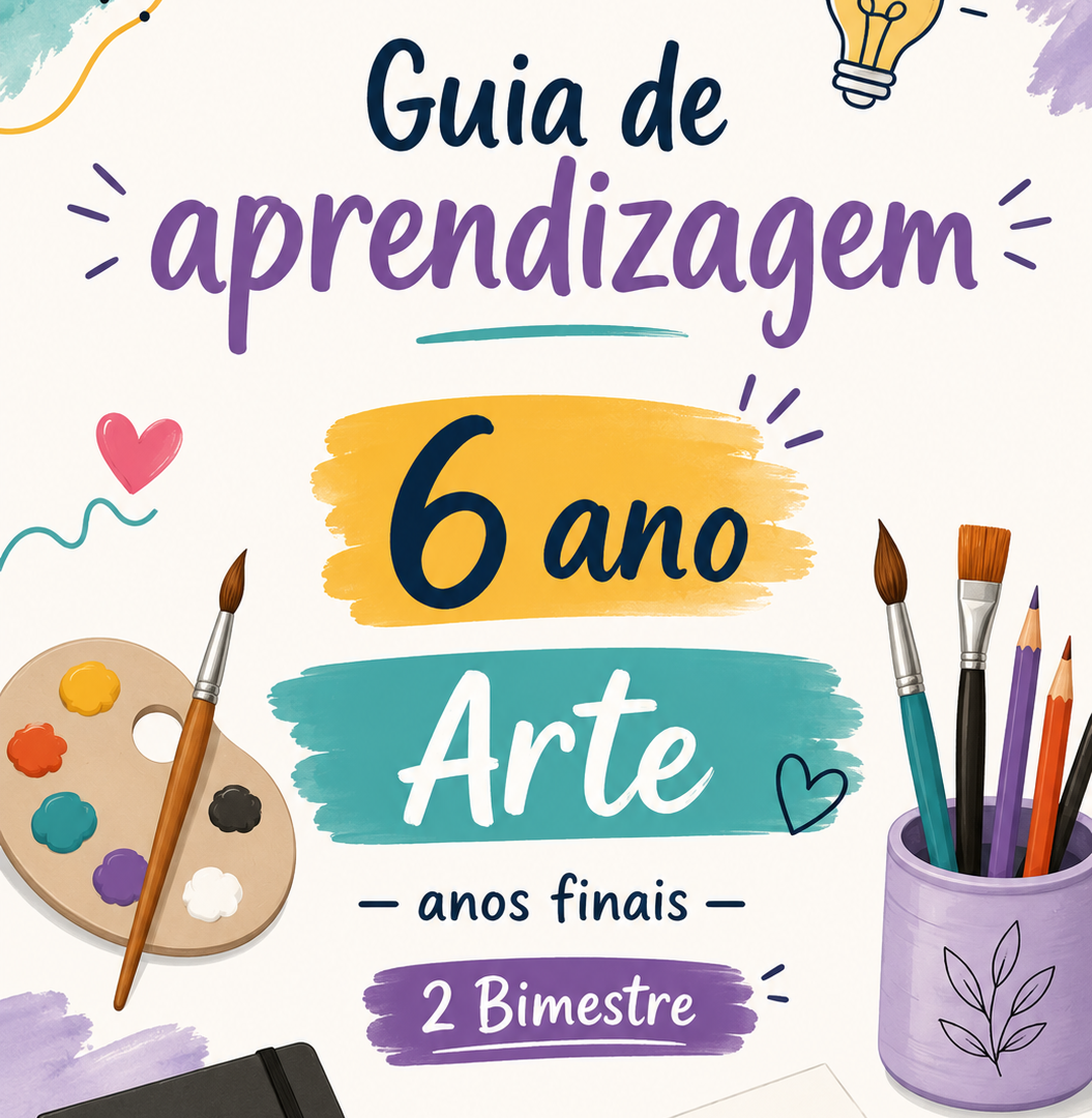 Arte - 6º anos - 2º Bimestre - Guia de Aprendizagem