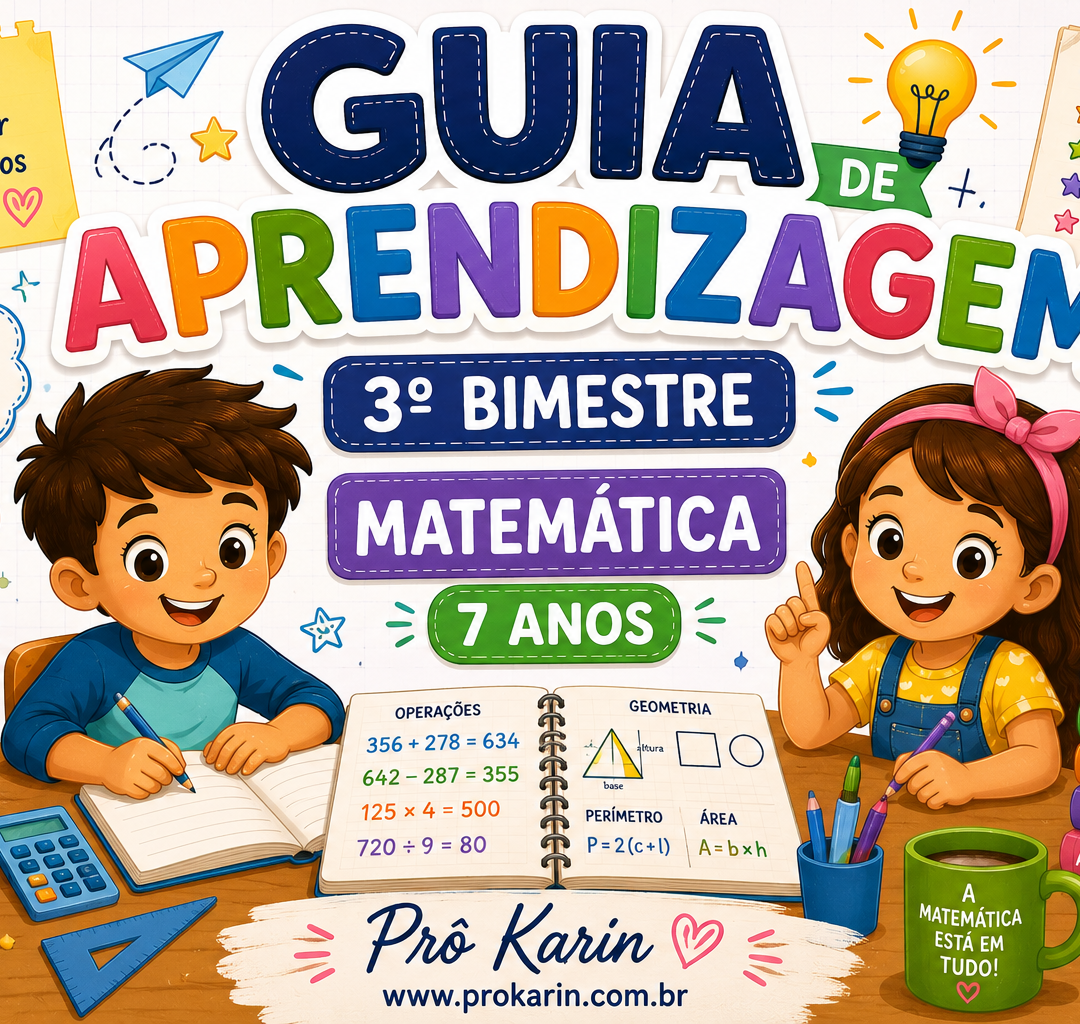 Guia de aprendizagem de Matemática 7º ano 3º Bimestre