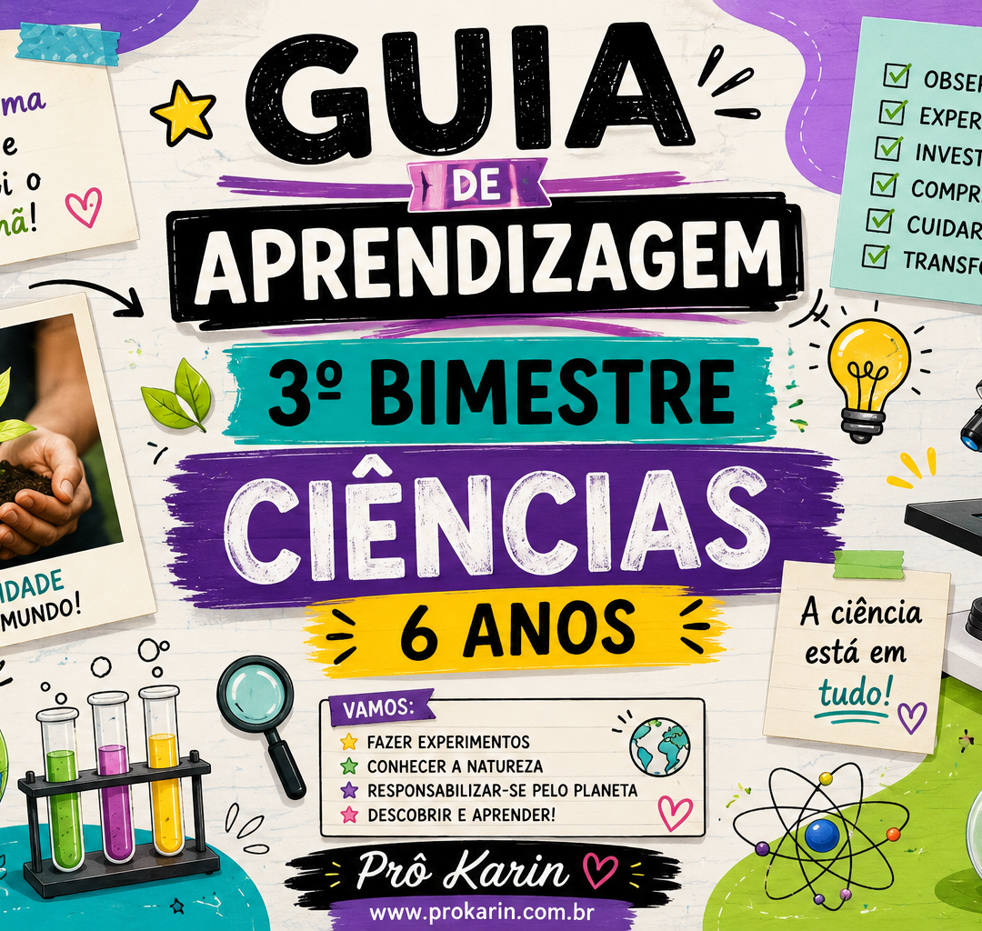 Ciências - 6º anos - 3º Bimestre - Guia de aprendizagem