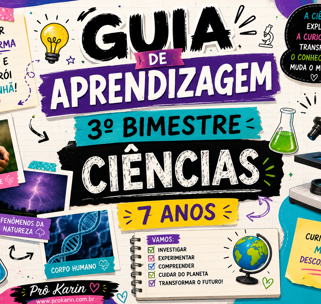 Ciências - 7°ano - 3º Bimestre -  Guia de Aprendizagem