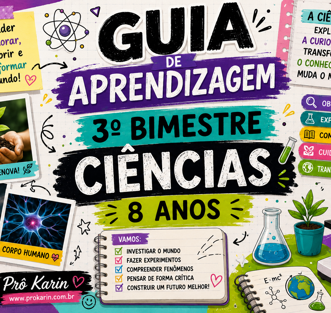 Ciências Guia de aprendizagem 8º ano Anos Finais  3º Bimestre